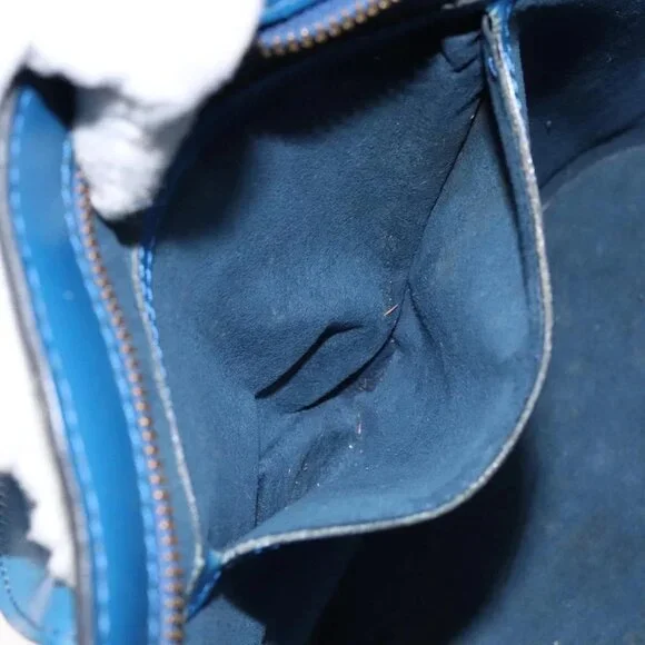 LOUIS VUITTON Epi Saint Jacques Shoulder Bag Blue M52275 LV Auth BA5219 - Picture 13 of 16